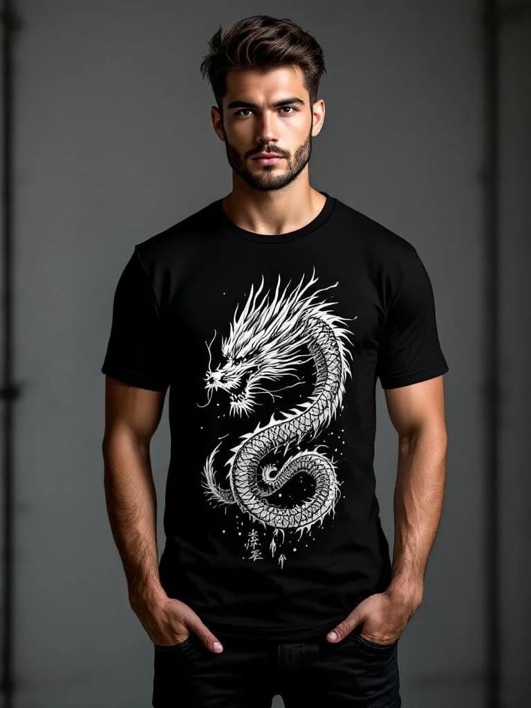 AI-generated T-shirt design