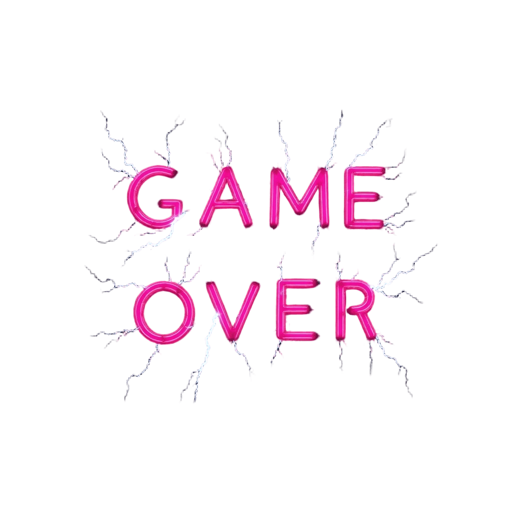 Joystick Made of Lightning Bolts