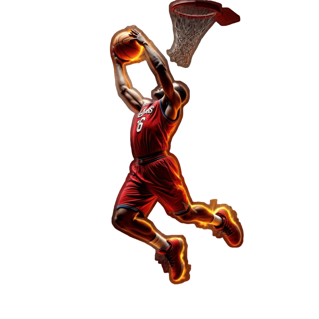 Hockey Goalie Mask with Ice and Flames