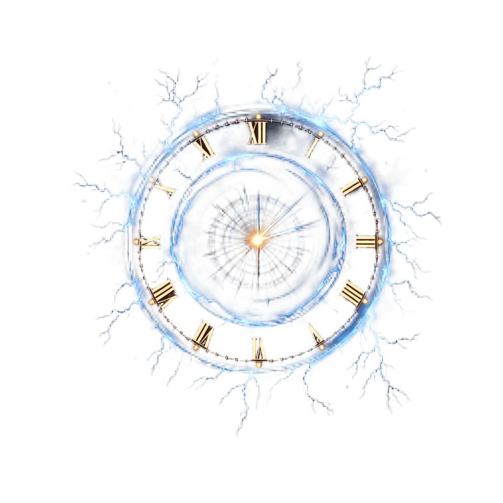 Time machine with clock faces