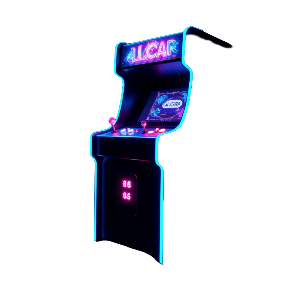 Arcade Cabinet Neon