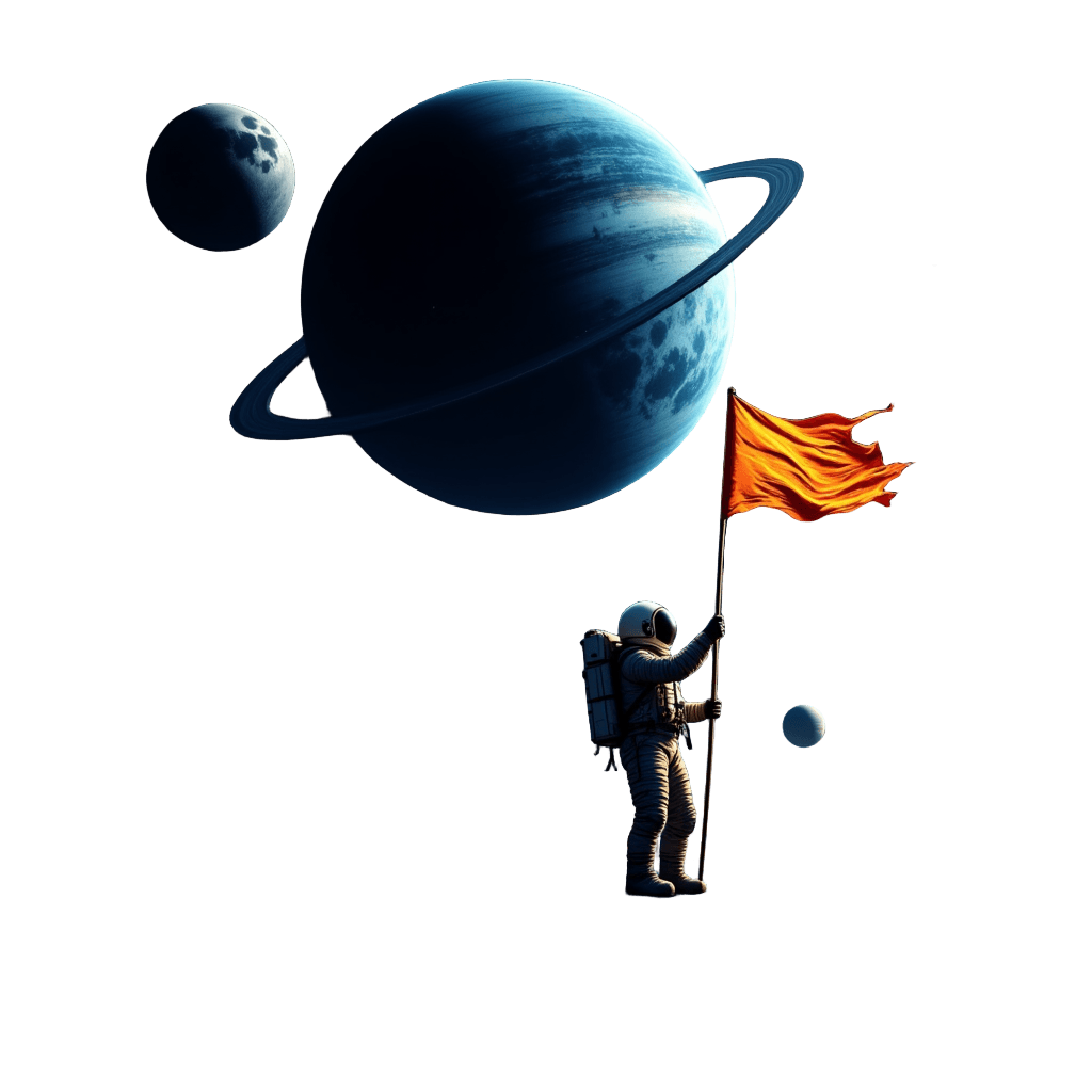 Astronaut Alien Planet