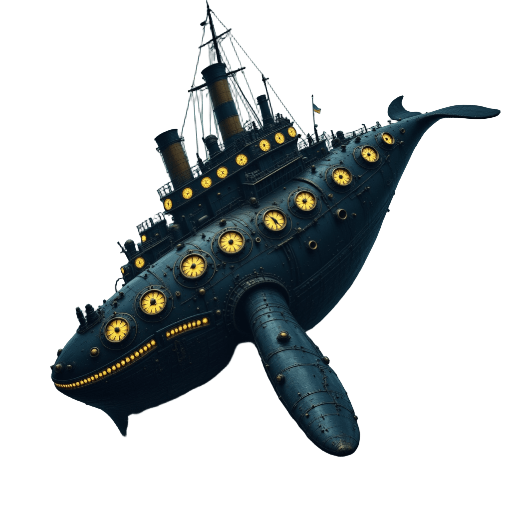 Clockwork Whale Porthole