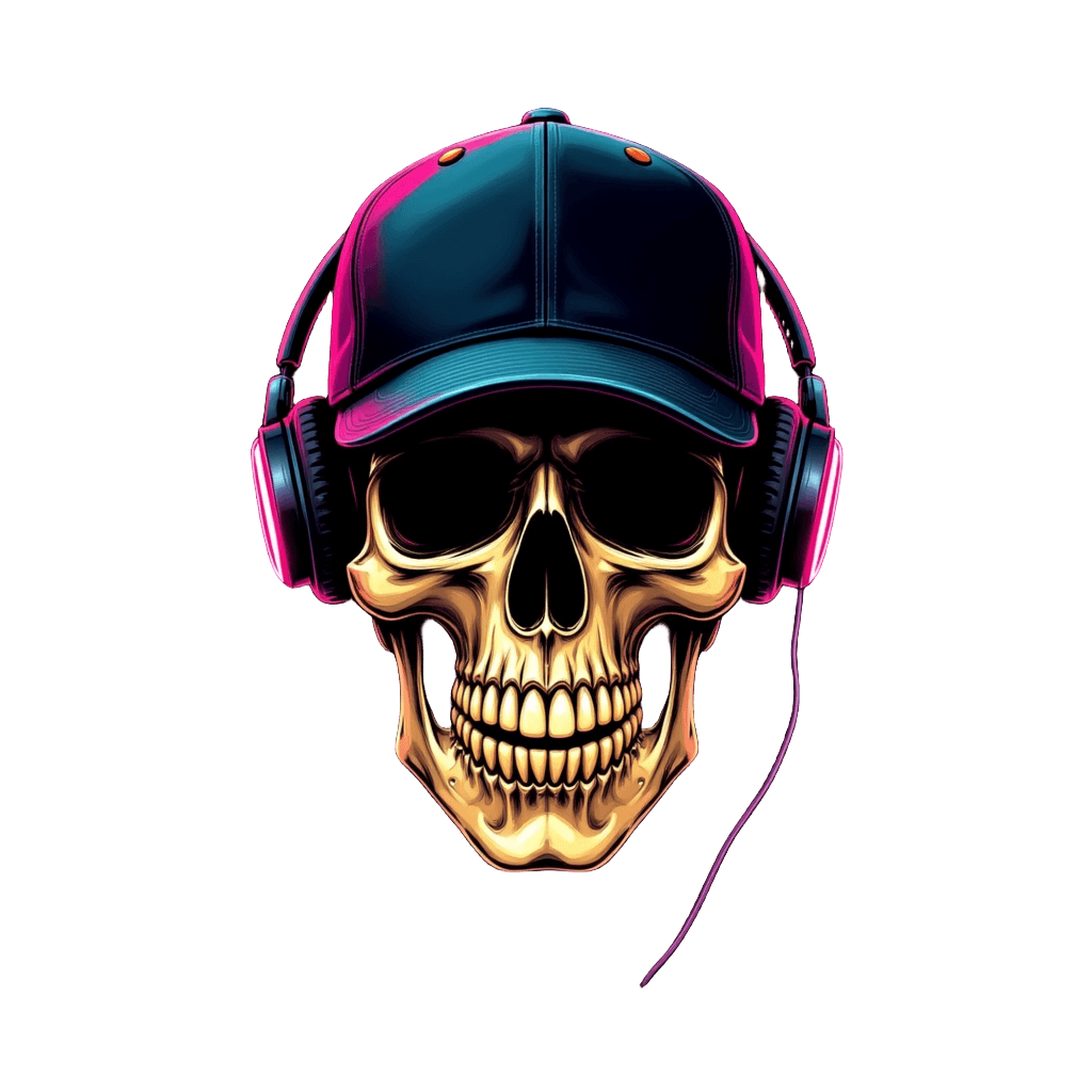 Hiphop Skull Snapback