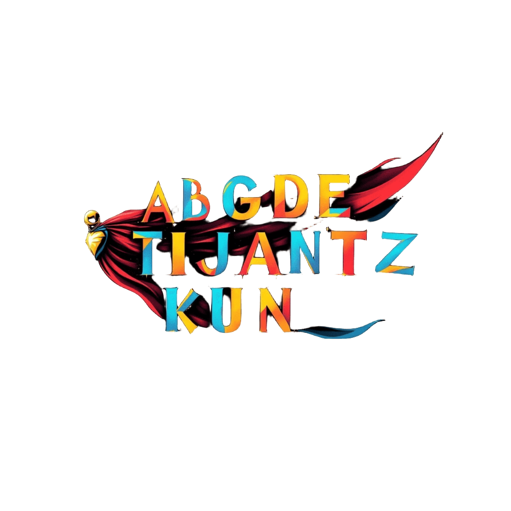 Superhero Alphabet Cape