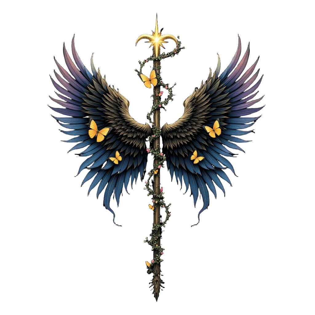 Caduceus Floral Vines