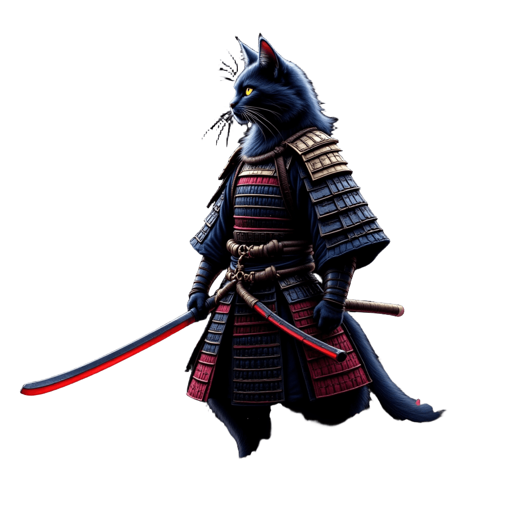 Samurai Cat Cherry