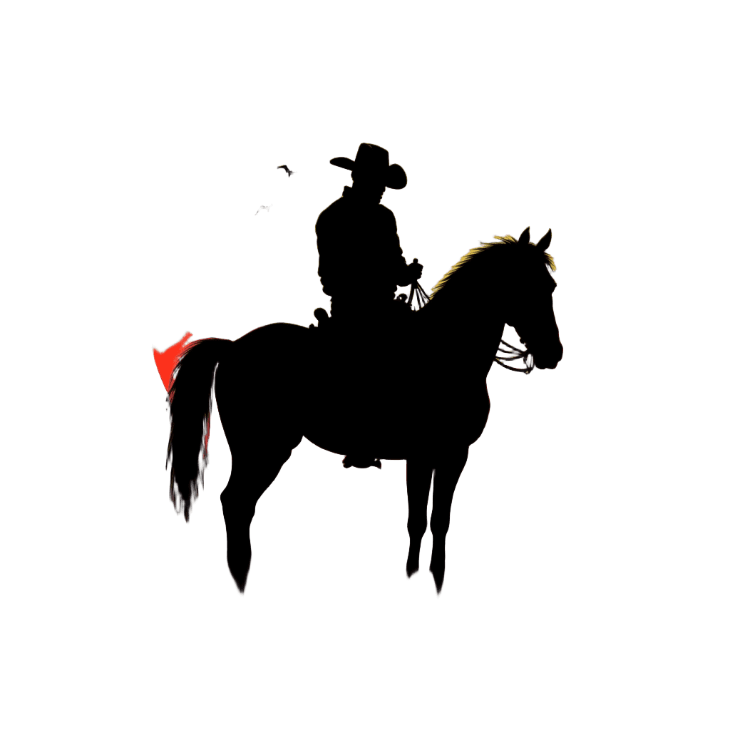 American Cowboy Sunset