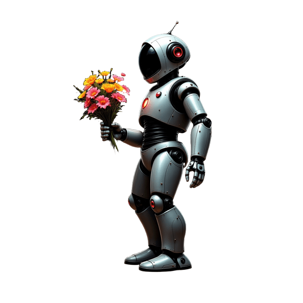 Gentle Robot Flowers