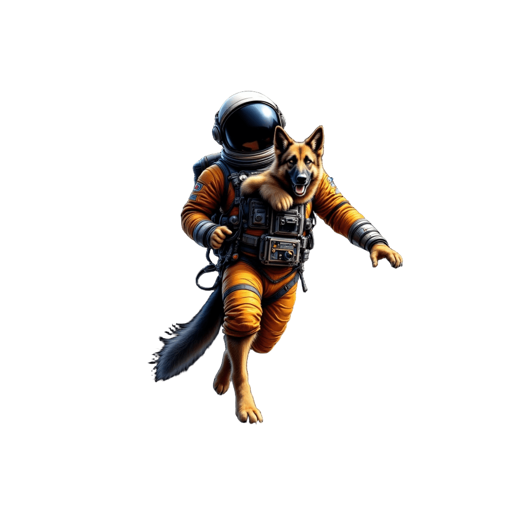 Space Shepherd Dog