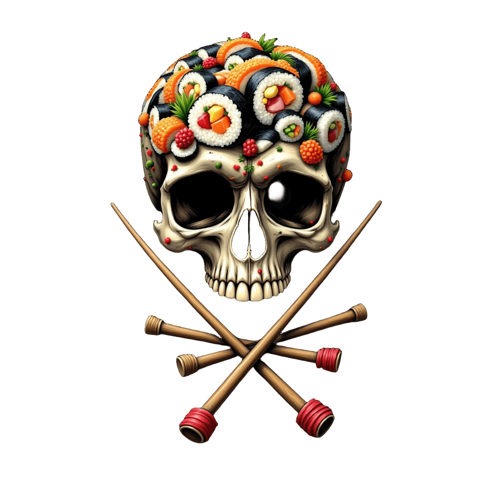 Sushi Skull Chopstick