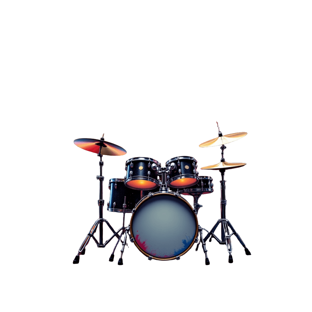 Drums Paint Explosion