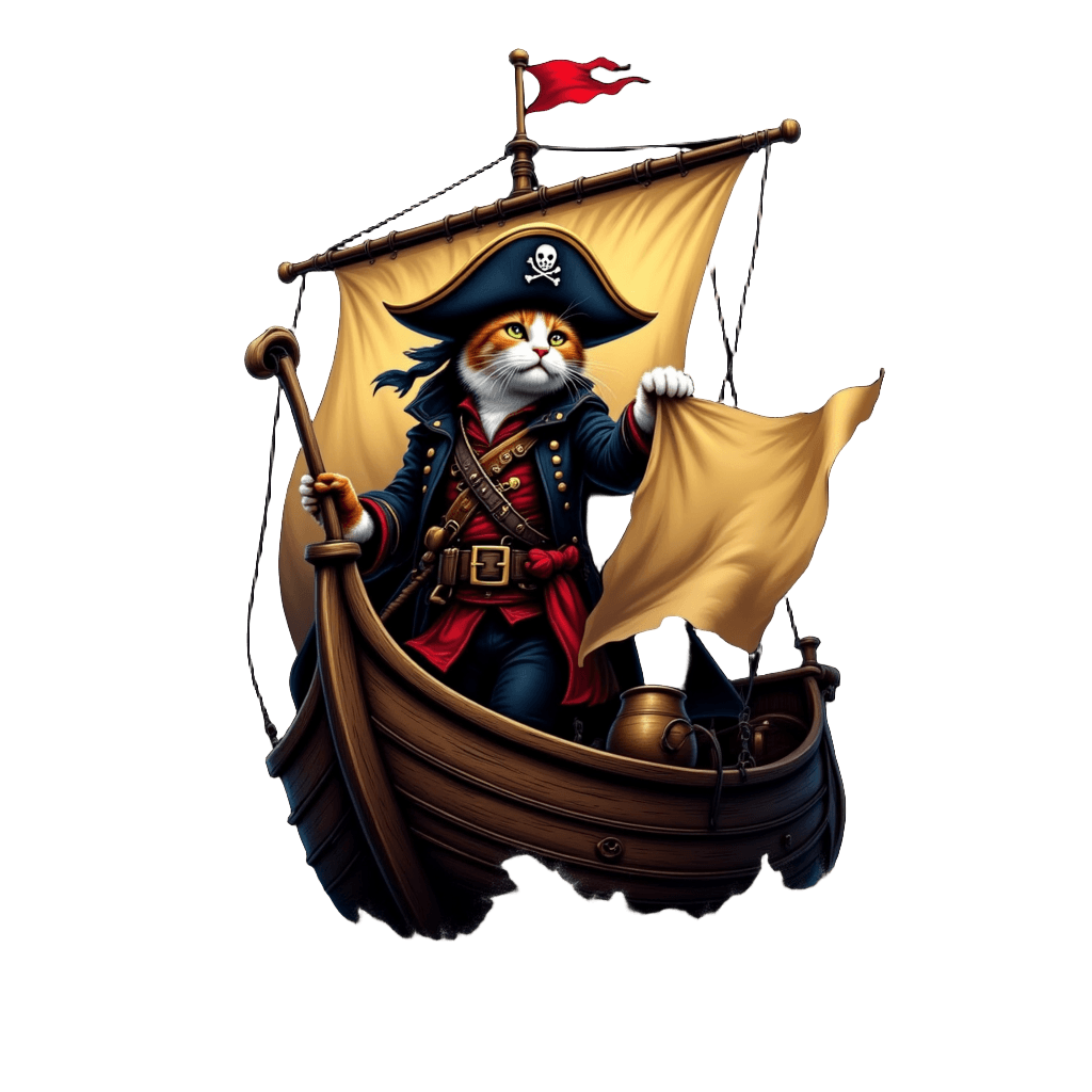 Pirate Cat Treasure