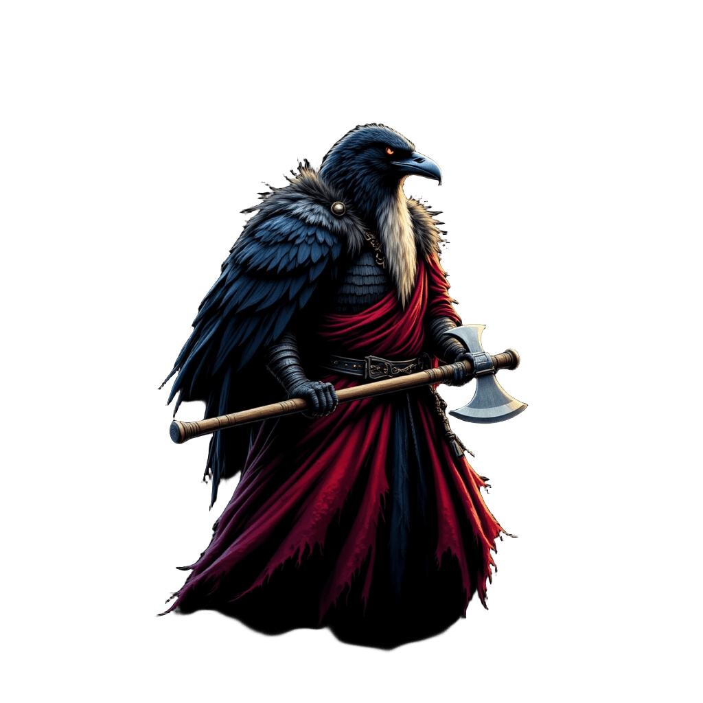 Raven Viking Warrior