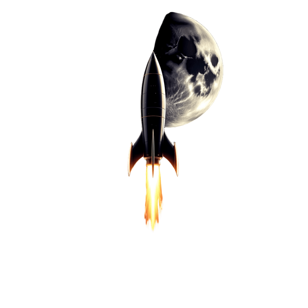 Bitcoin Moon Rocket