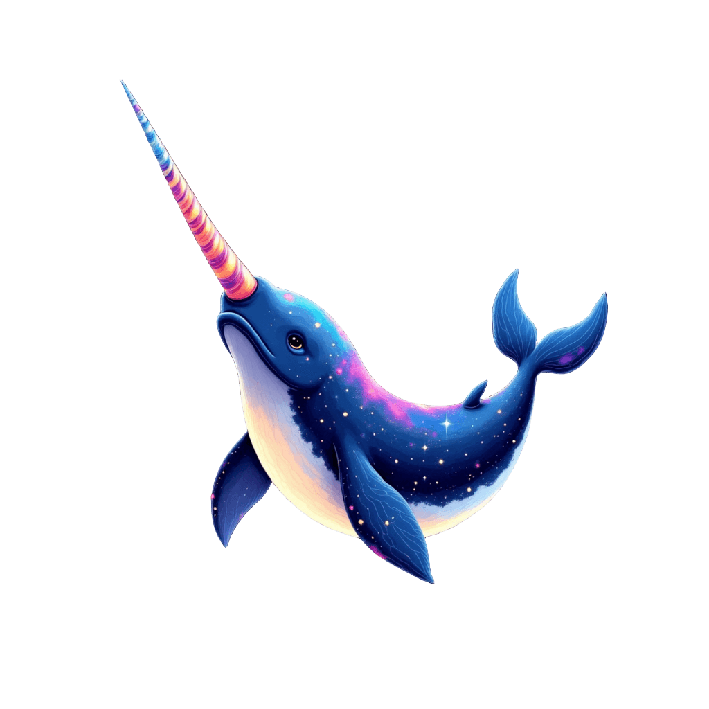 Galaxy Narwhal Horn