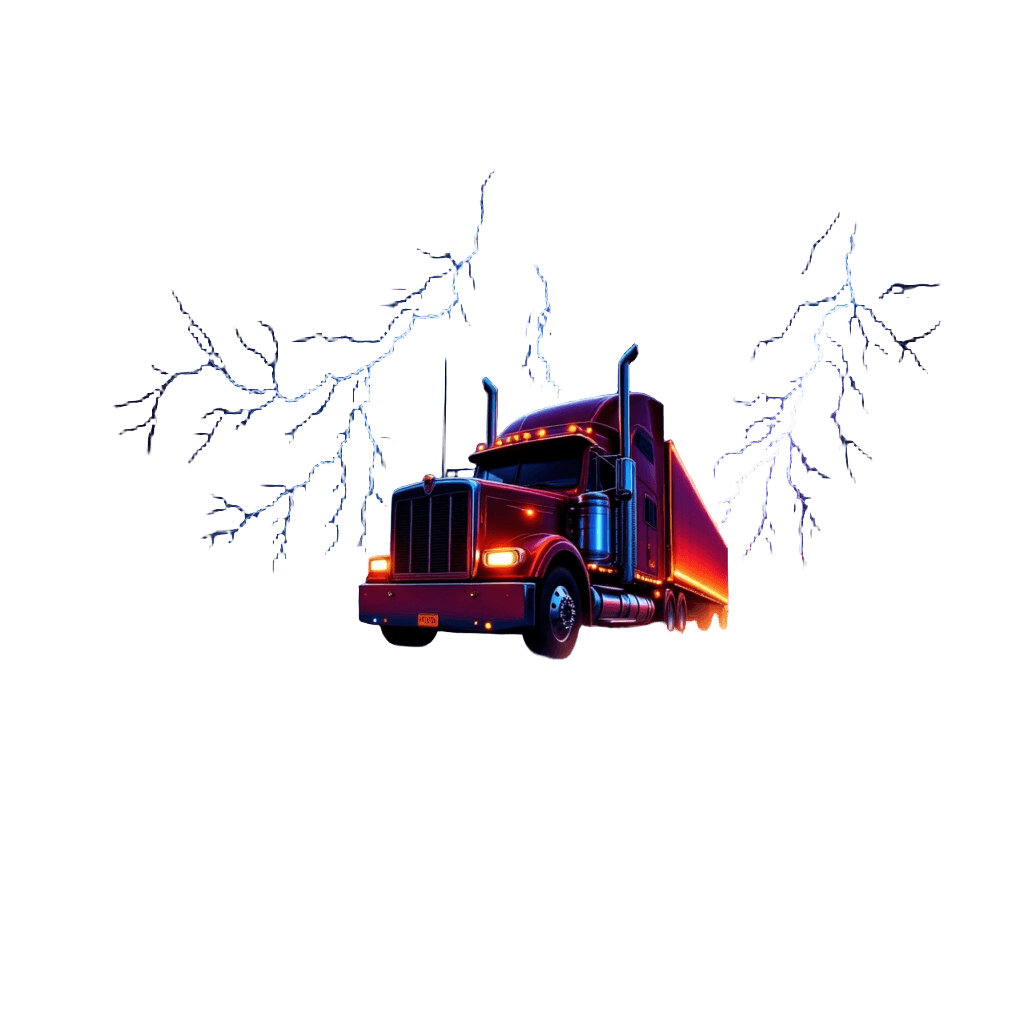 Semi Truck Storm