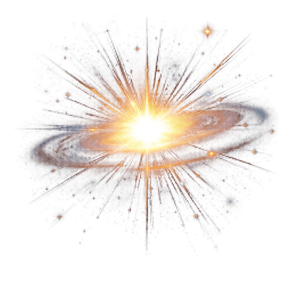 A Quasar Shooting Brilliant Beams of Energy Across the Cosmos