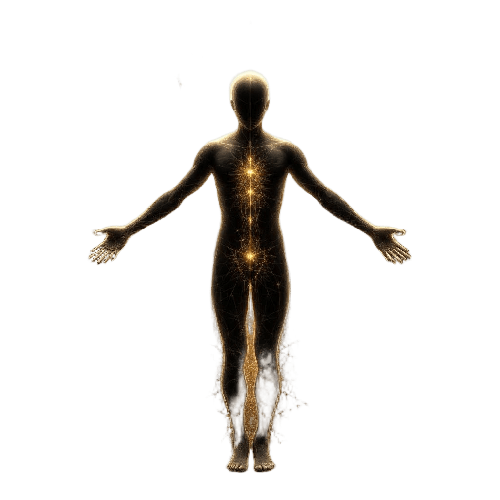 A Person's Astral Body Separating From Physical Form