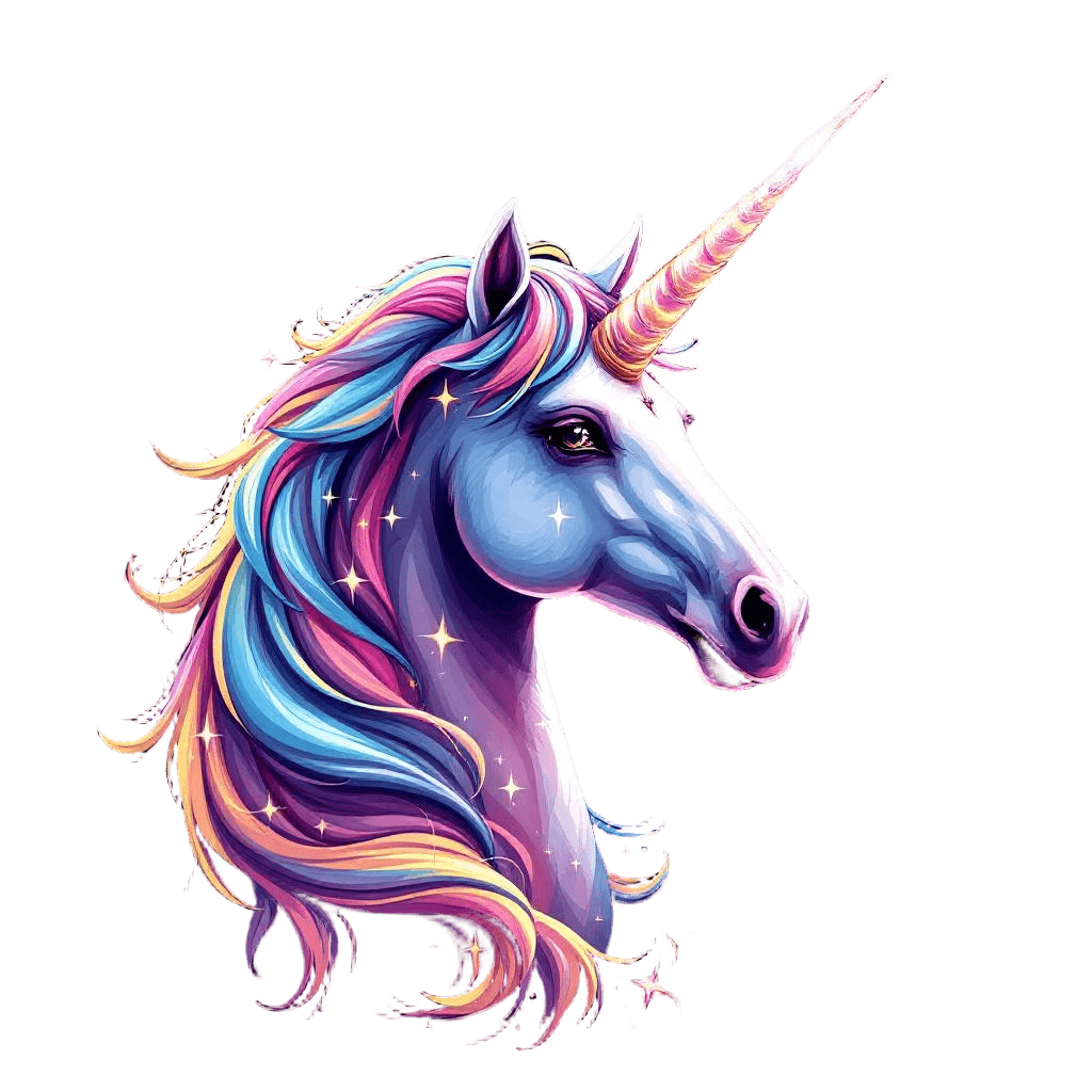 A Unicorn with a Horn That Projects a Beam of Galaxy Light