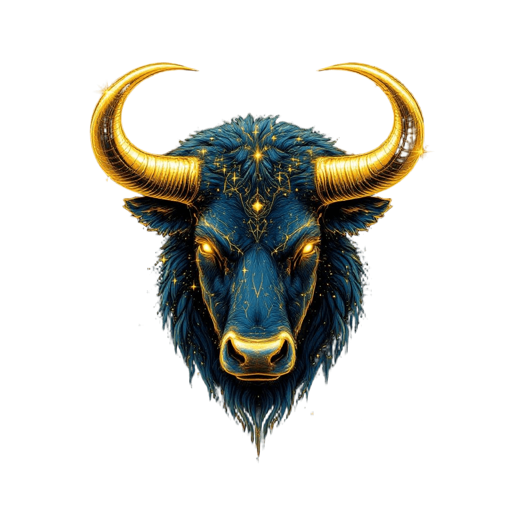 Taurus the Cosmic Bull Constellation Charging Through Stardust