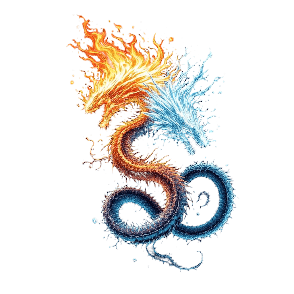 A Hydra with Alternating Fire and Ice Heads