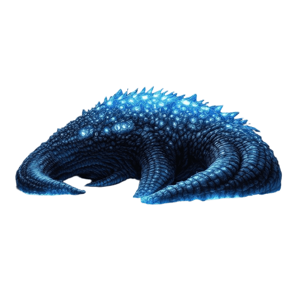 A Massive Leviathan Resting on the Ocean Floor