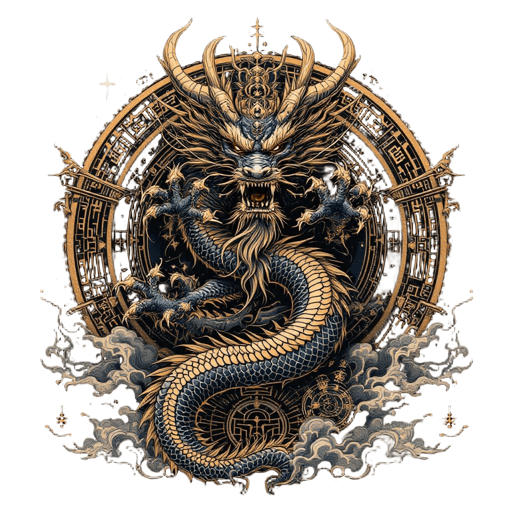 The Ultimate Chinese Dragon Emperor with Five Claws
