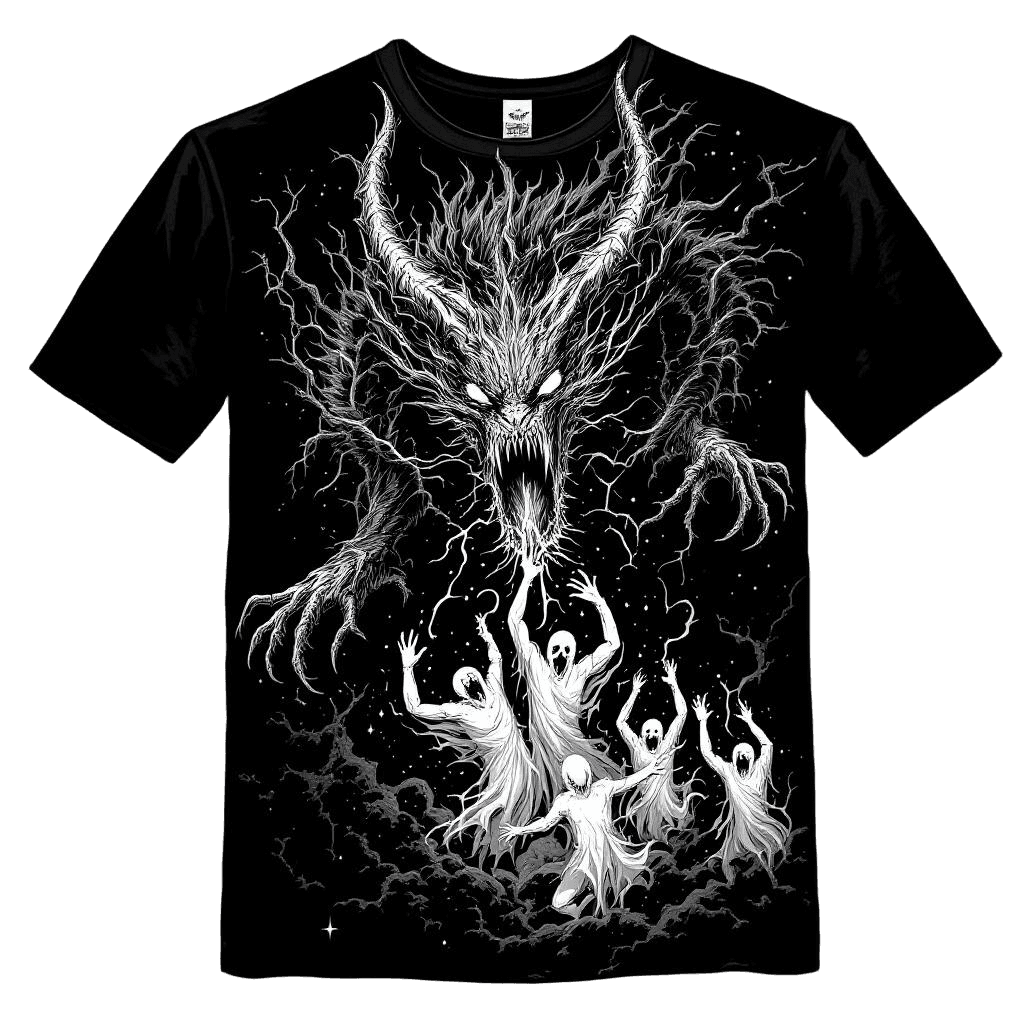 A Necrotic Dragon That Feeds on Souls