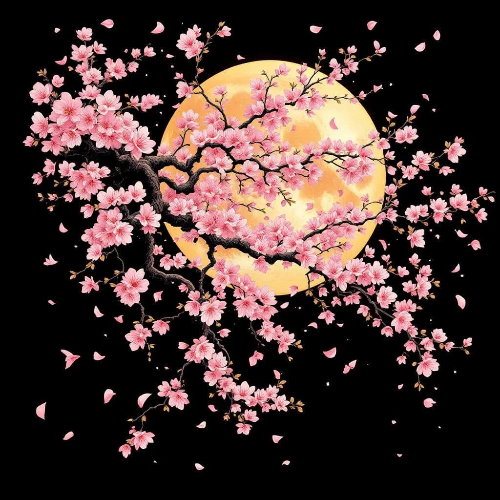 Cherry blossom design