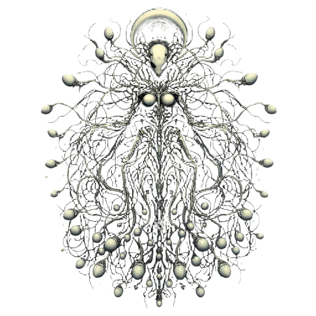 An alien queen surrounded by pulsing eggs, biomechanical hive, Giger-inspired sc